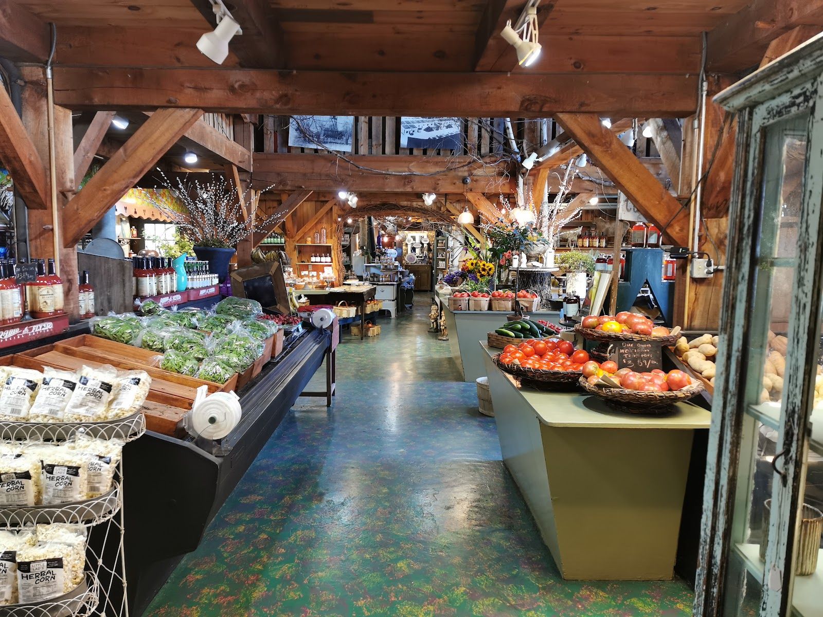 Fresh trees and care supplies at Brookdale Fruit Farm in New Hampshire