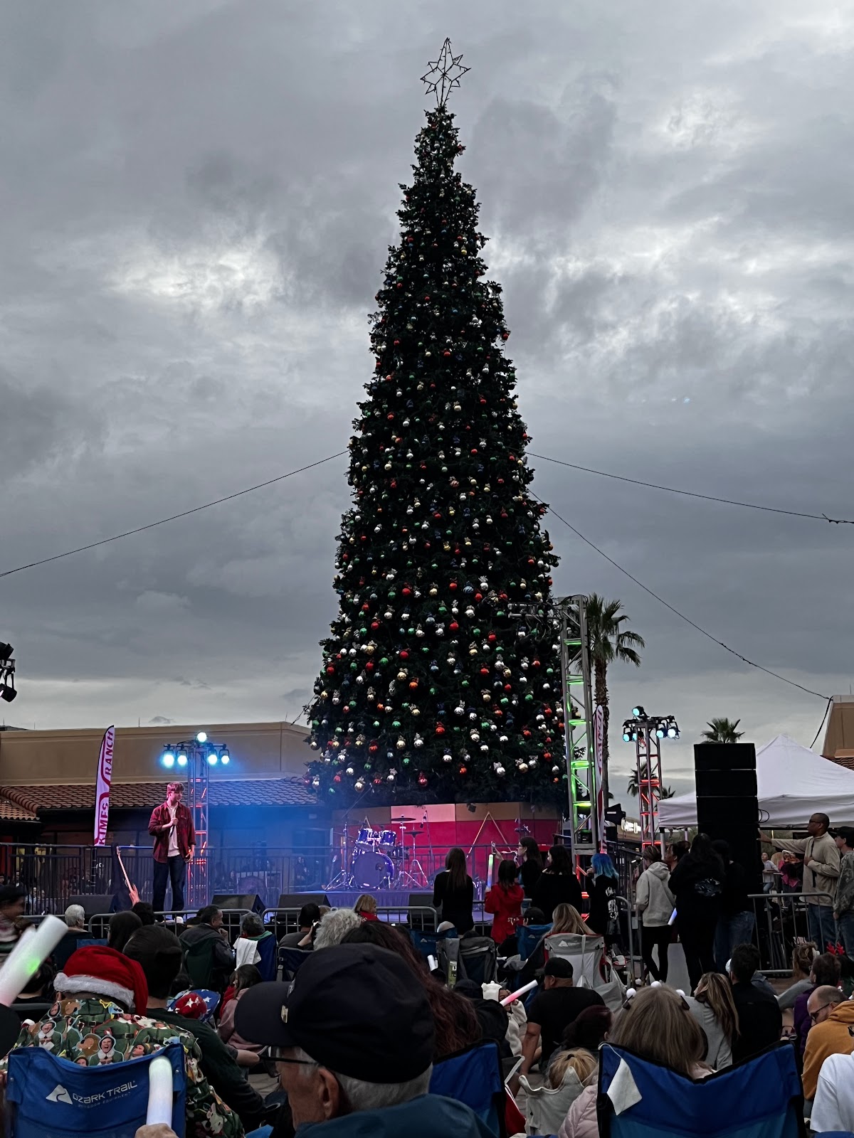 Christmas Tree at Anthem Outlets in Phoenix, Arizona