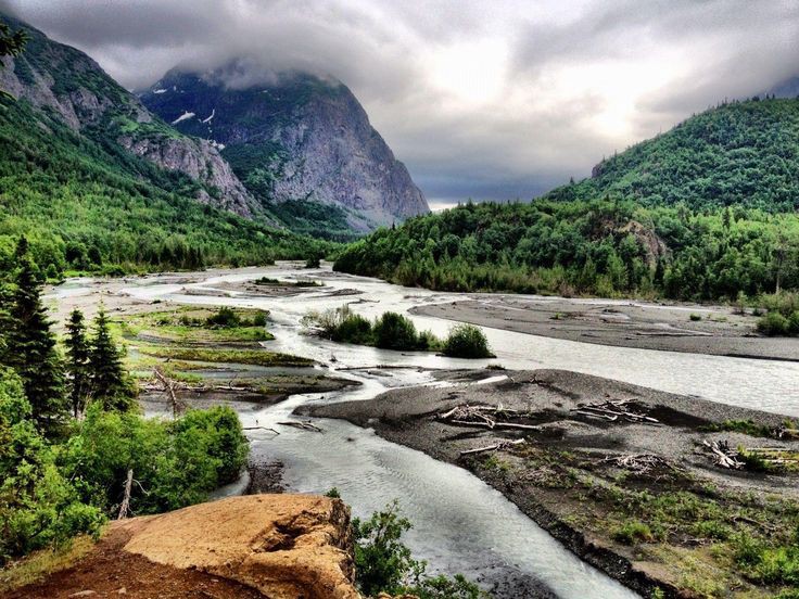 Chugach State Park in Anchorage, Alaska