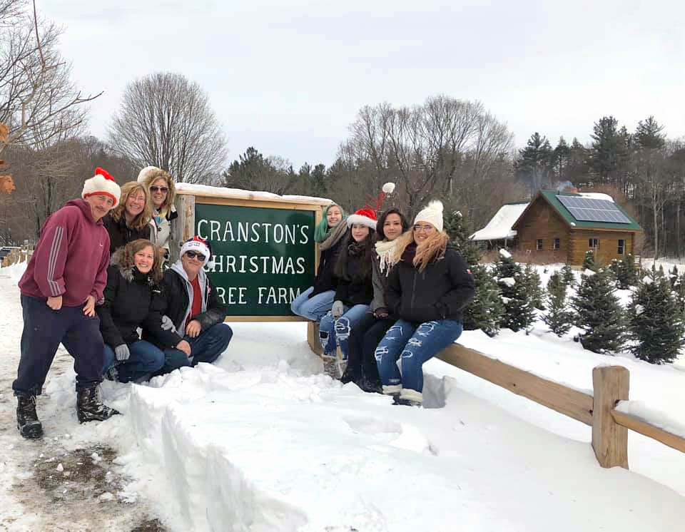 Cranston's Christmas Tree Farm in Ashfield, Massachusetts