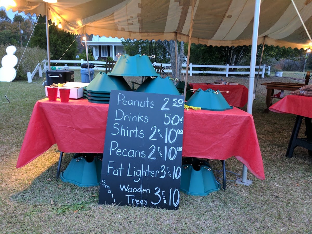 Gurley's Christmas Tree Farm in Beech Island, South Carolina