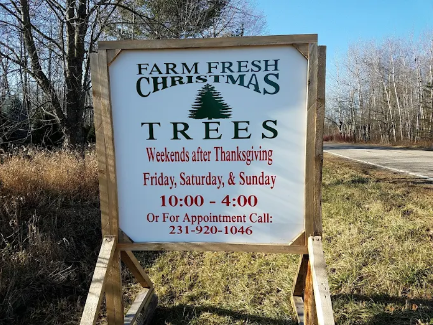 Jamie Helsel Tree Farms in McBain, Michigan