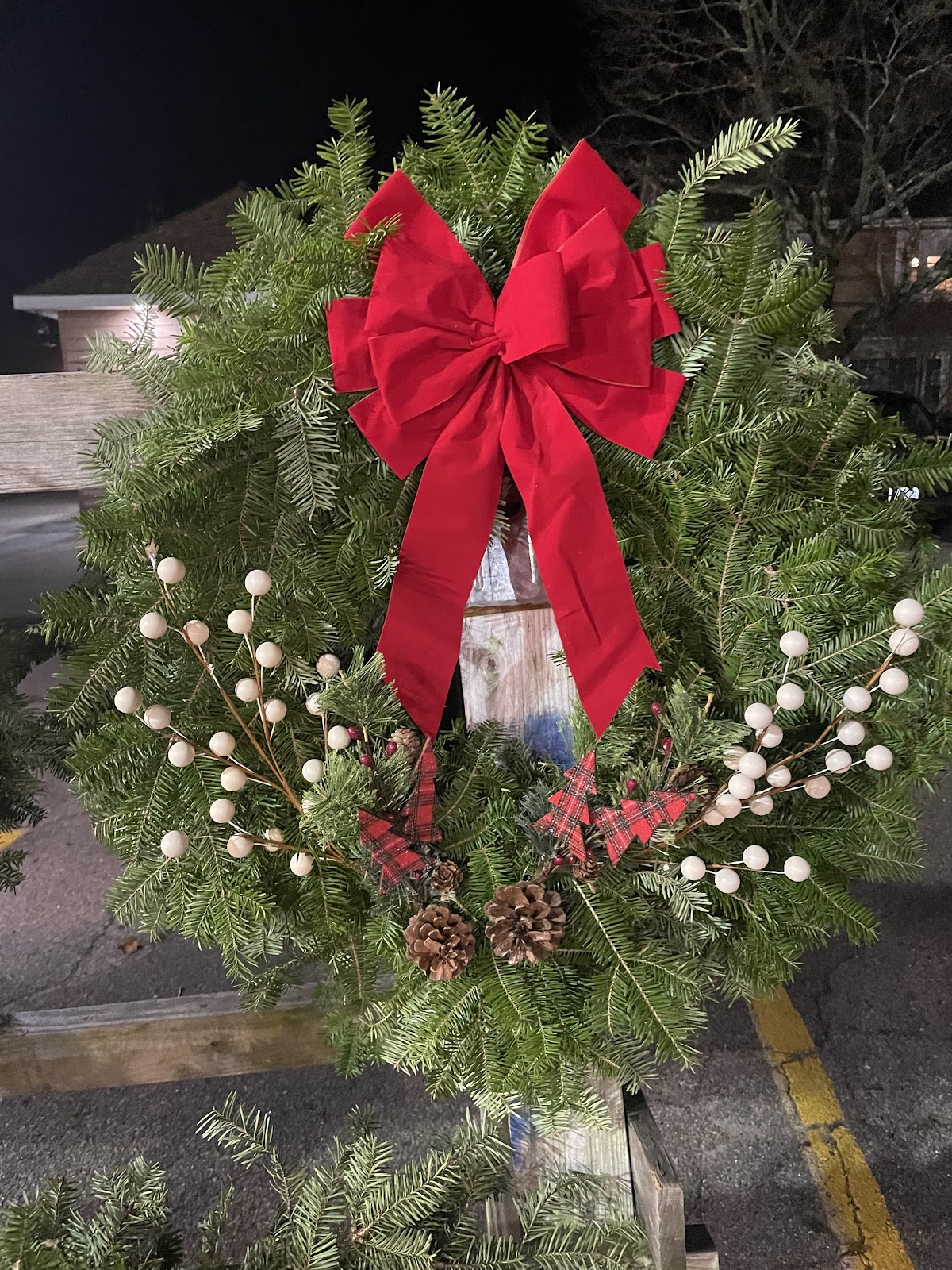Joe’s Christmas Trees in Woonsocket, Rhode Island