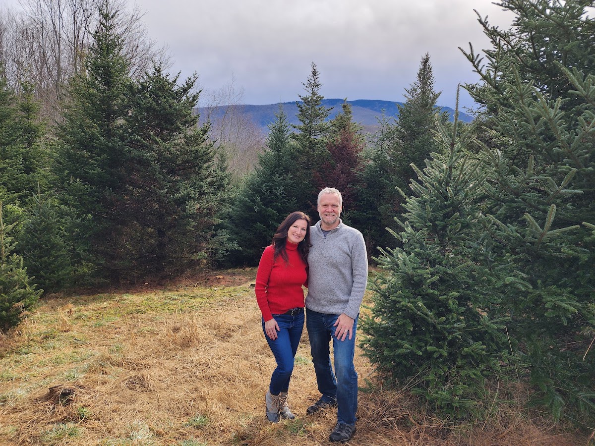 Jones's Christmas Tree Farm in Whitetop, Virginia