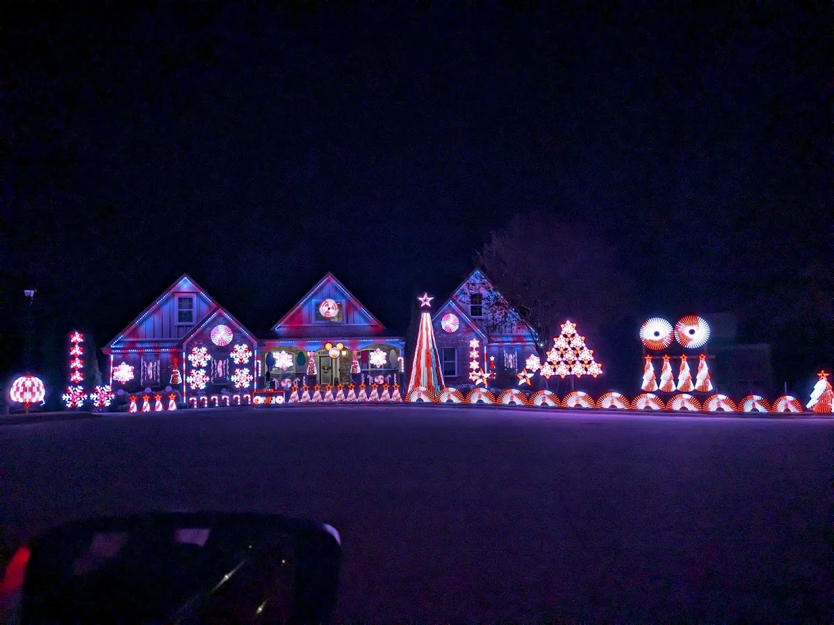 Magnificent Dancing Light Display in Lexington, South Carolina