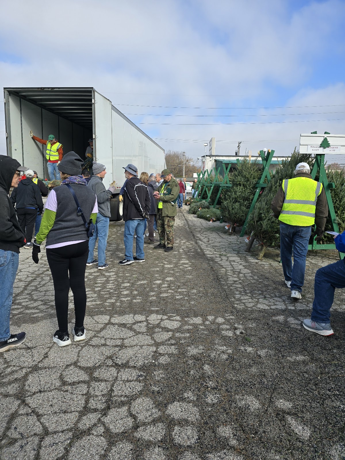 Manchester UMC Mens Tree Lot in Ballwin, Missouri