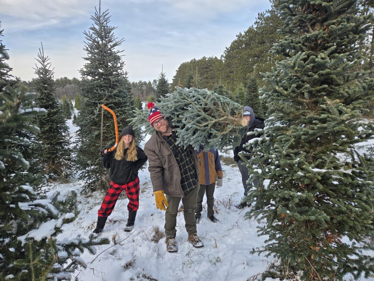 Petersen Tree Farm in Clear Lake, Minnesota