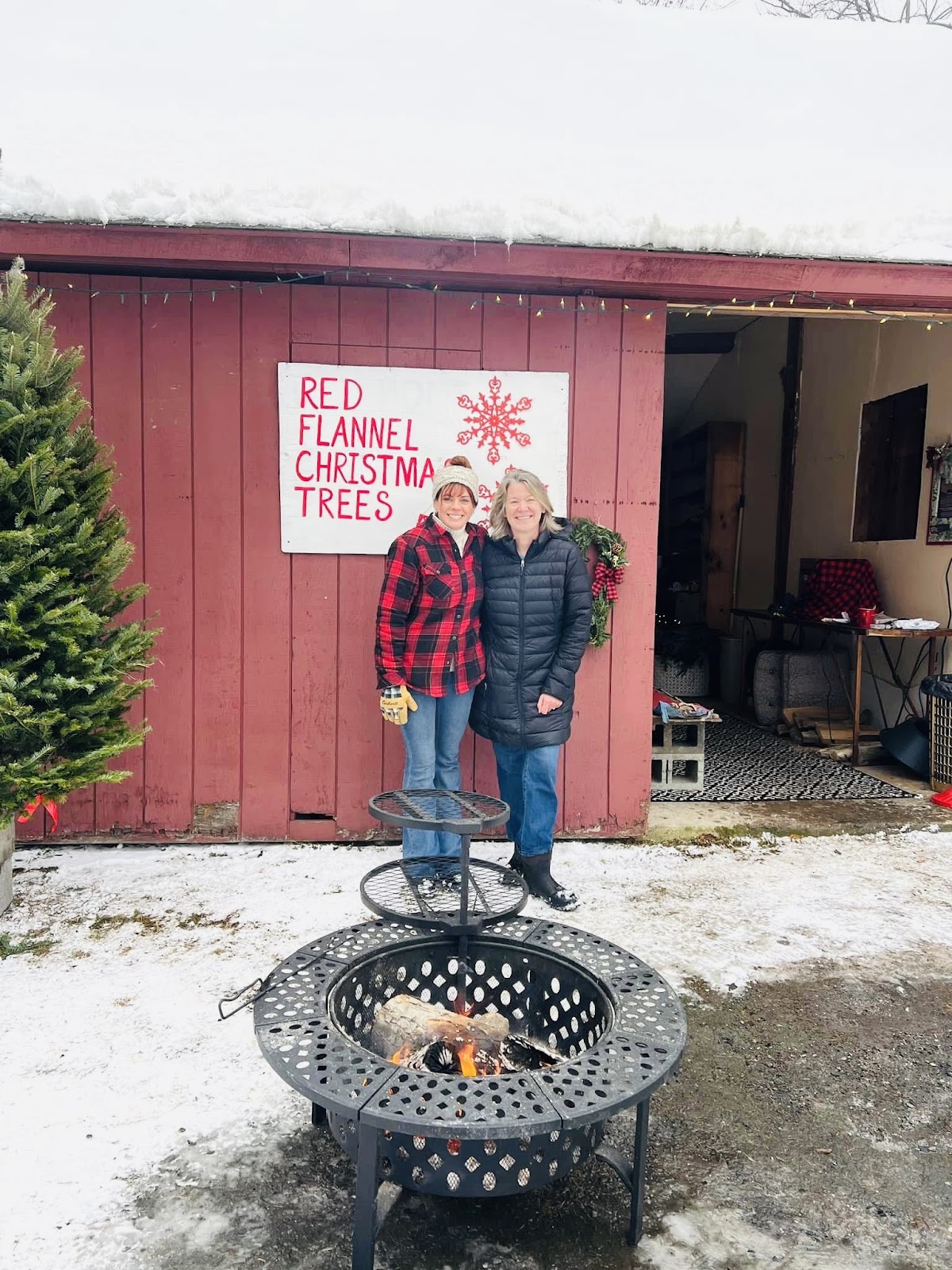 Red Flannel Christmas Trees, LLC in Hartland, Vermont