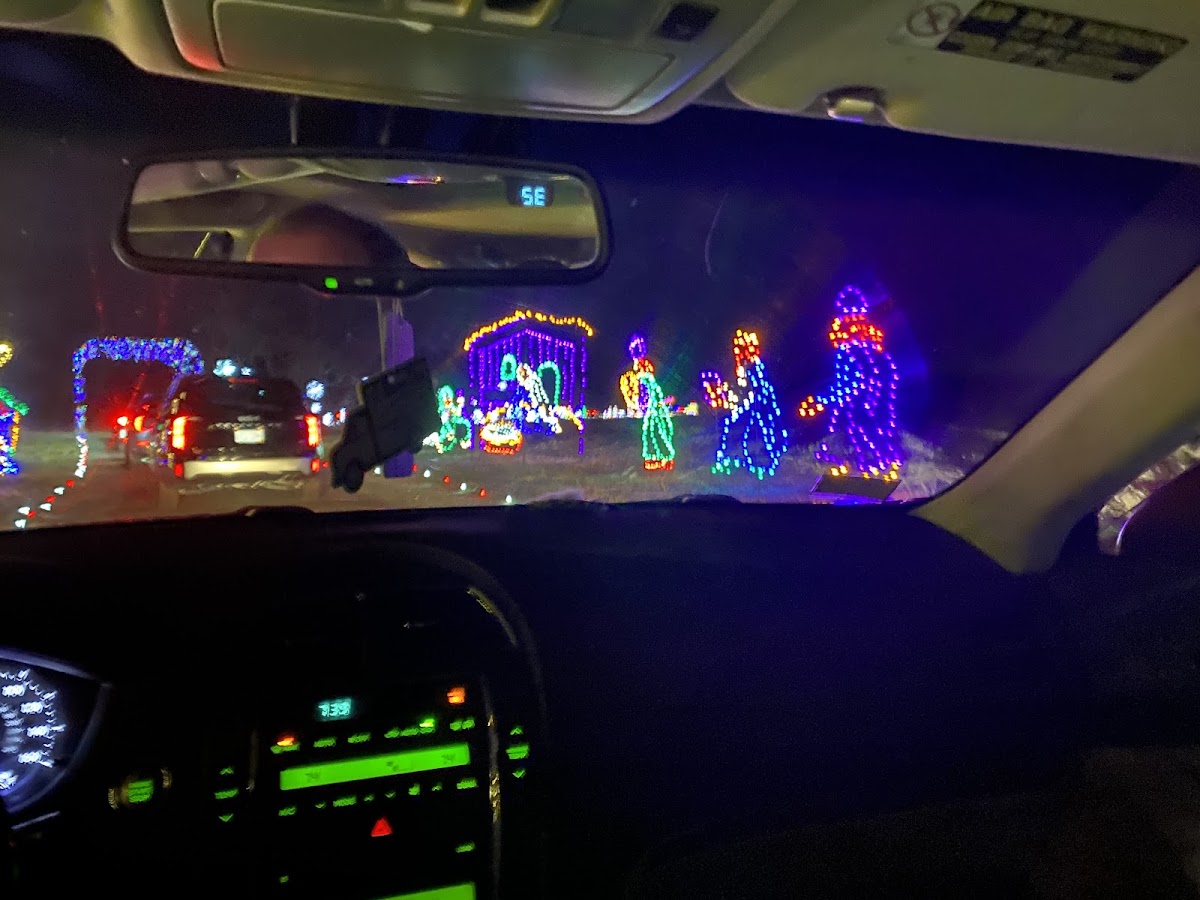 Rhode Island Holiday Light Show in Cranston, Rhode Island