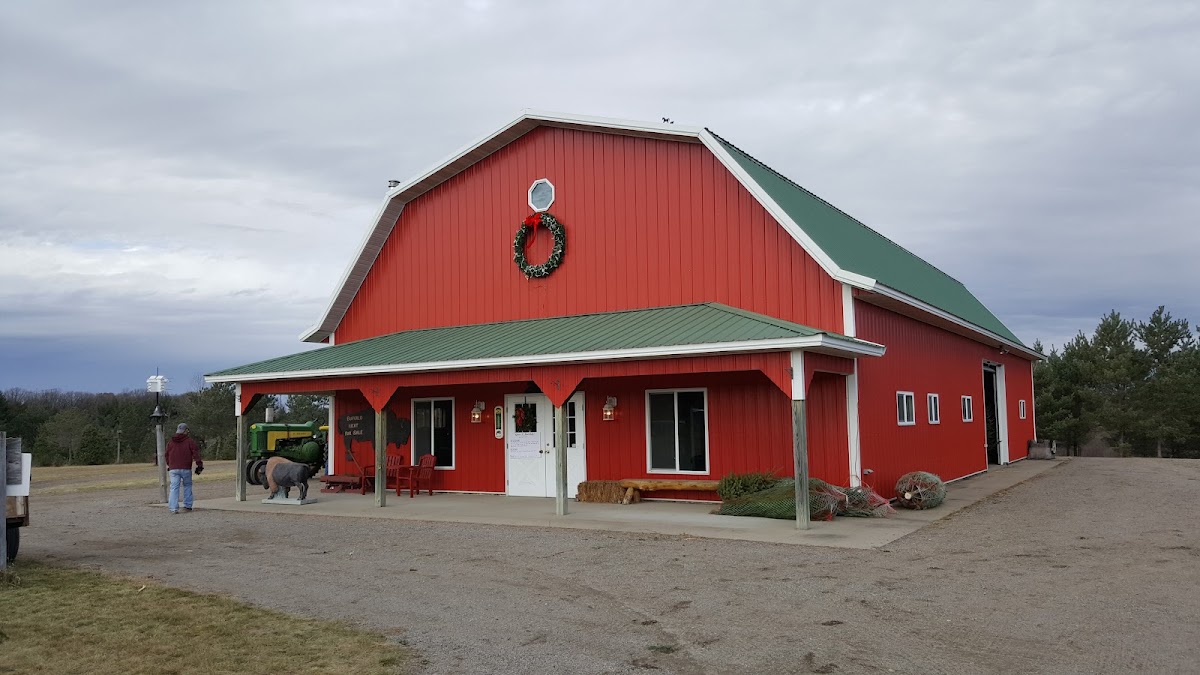 Riverbluff Christmas Tree Farm in St. Cloud, Minnesota