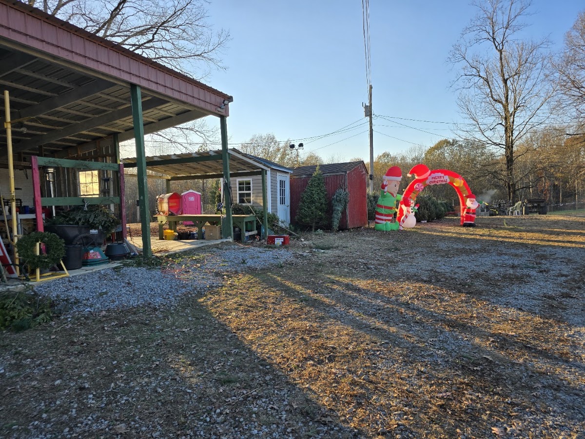 Santa's Place Christmas Tree Farm in Woodlawn, Tennessee