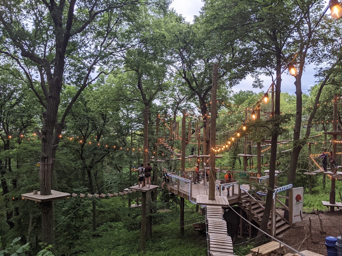 TreeRush Adventures at Fontenelle Forest in Bellevue, Nebraska